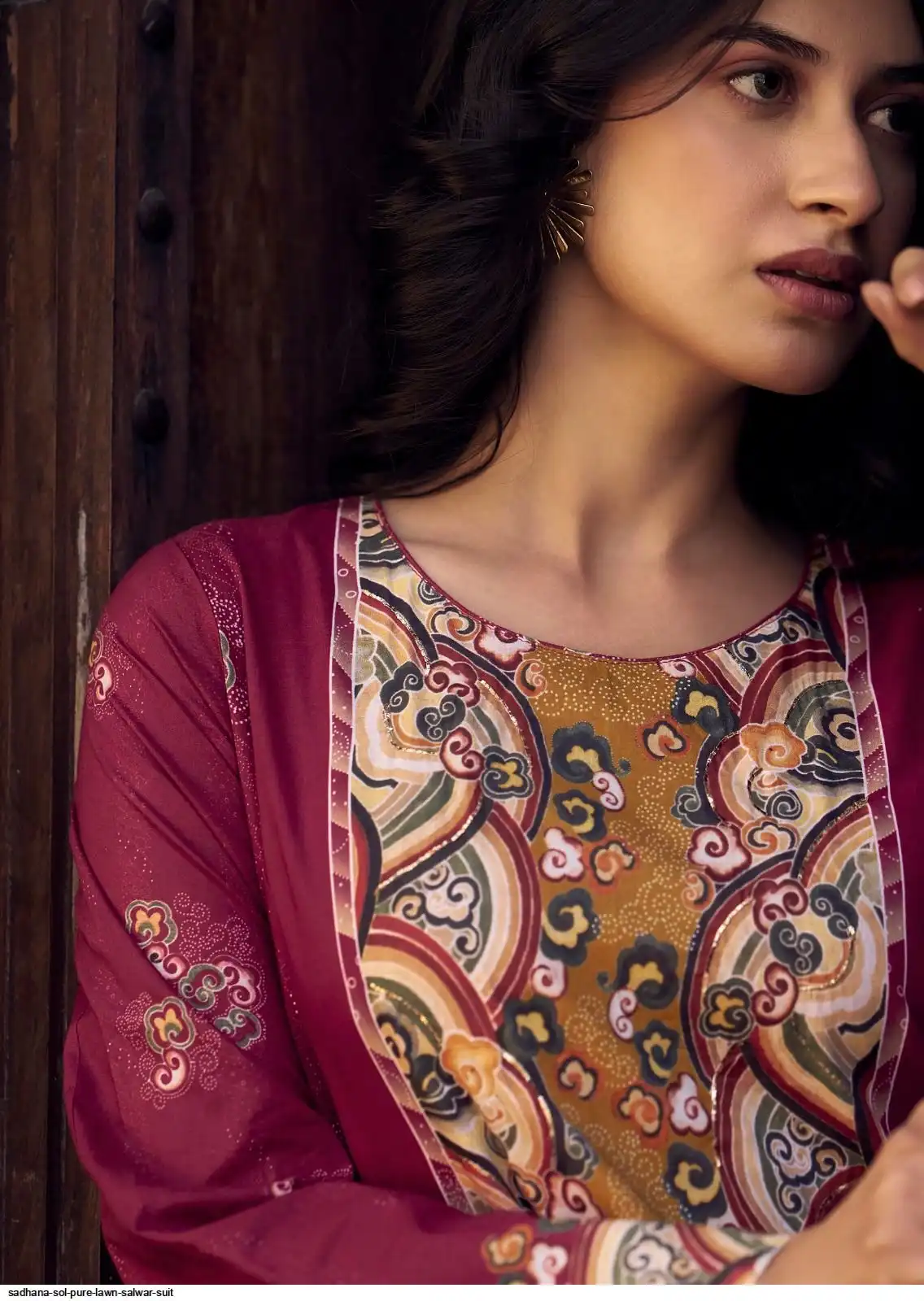 Sadhana Sol Pure Lawn vol 11