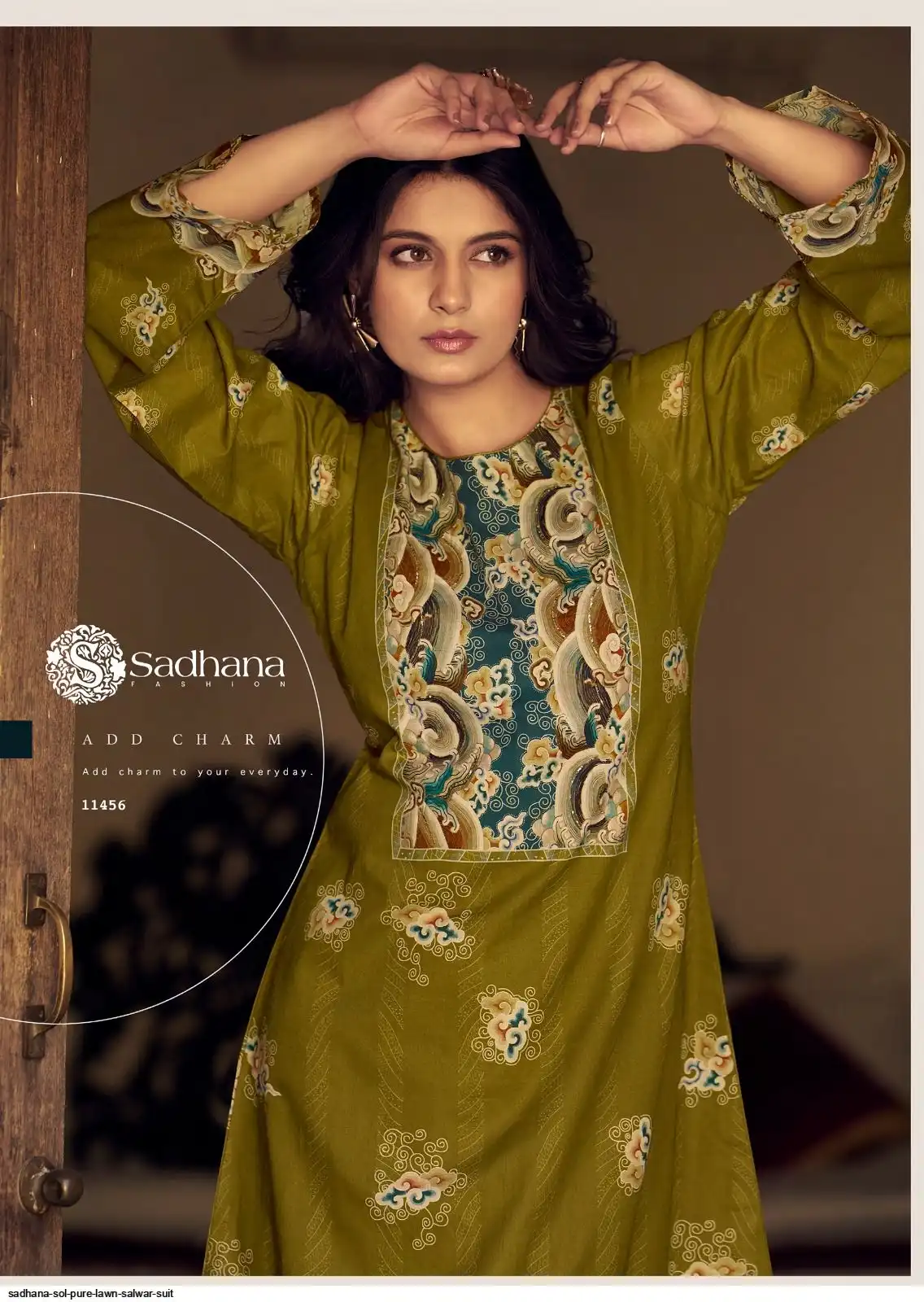 Sadhana Sol Pure Lawn vol 11