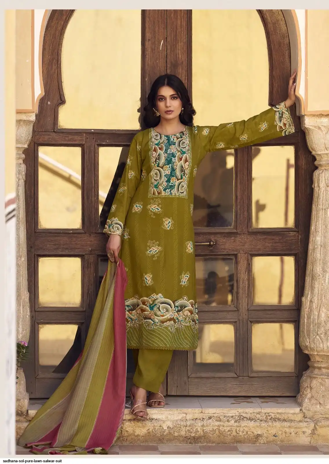 Sadhana Sol Pure Lawn vol 11
